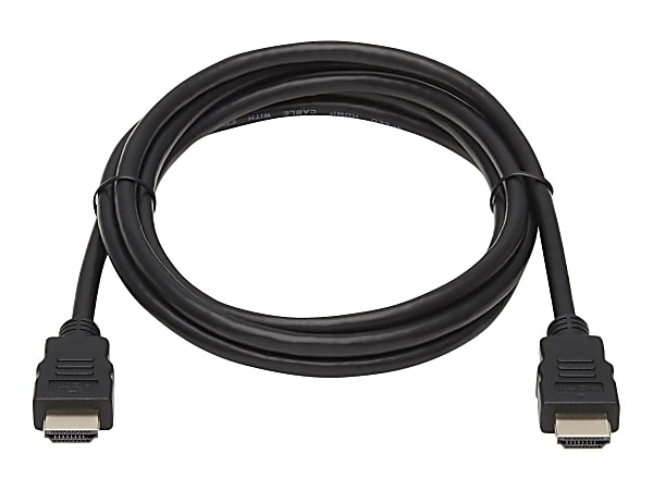 Eaton Tripp Lite Series High Speed HDMI Cable with Ethernet, UHD 4K, Digital Video with Audio (M/M), 10 ft. (3.05 m) - HDMI cable with Ethernet - HDMI male to HDMI male - 10 ft - black