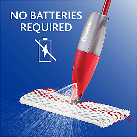 O-Cedar ProMist MAX Microfiber Spray Mop - MicroFiber Head - Reusable, Machine Washable, Refillable, Double-sided - 1 Each - Multi