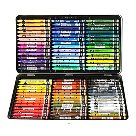 Caran d'Ache Classic Neocolor II Water-Soluble Pastels, 84 Colors  (Packaging may vary)