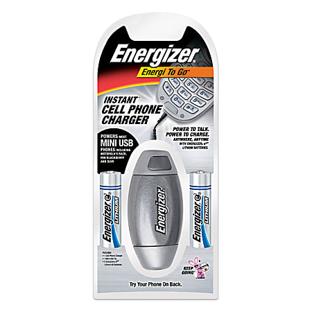 Energizer® Energi To Go® Instant Cell Phone Charger For LG/Mini USB