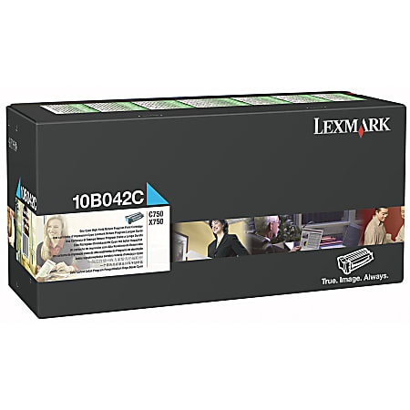 Lexmark™ 10B042C Return Program Cyan Toner Cartridge