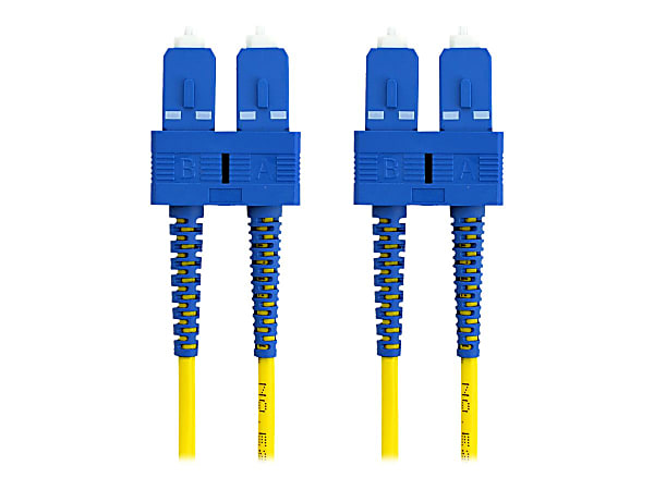 Belkin - Patch cable - SC/PC single-mode (M) to SC/PC single-mode (M) - 10 m - fiber optic - 8.3 / 125 micron - OS1 - yellow