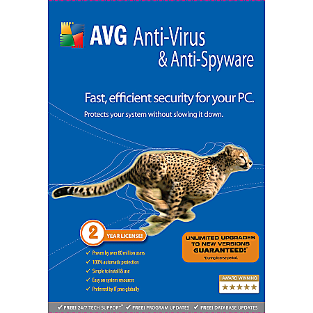 AVG Anti-Virus & Anti-Spyware, Traditional Disc