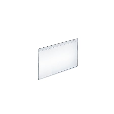 Azar Displays Magnetic Sign Holders 5 12 x 5 12 Clear Pack Of 10