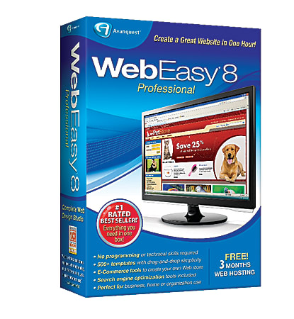 WebEasy® 8 Professional, Traditional Disc