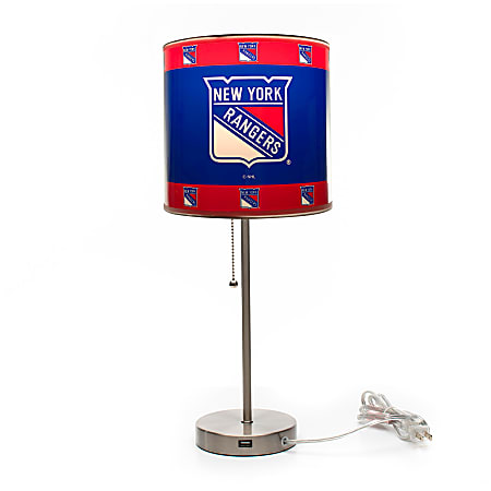 Imperial NHL Table Lamp, 19"H, New York Rangers