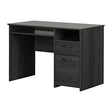South Shore Tassio 44" W Rectangular Desk, Gray Oak