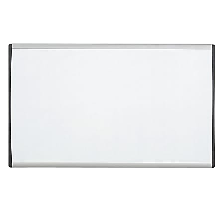 Quartet® ARC™ Magnetic Dry-Erase Cubicle Whiteboard, 14" x 24", Aluminum Frame With Silver Finish