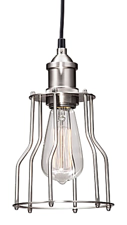 Zuo Modern Adamite Lamp, 5-9/10"W, Nickel