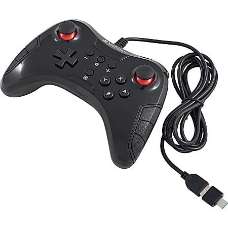 Verbatim Wired Controller for use with Nintendo Switch Black
