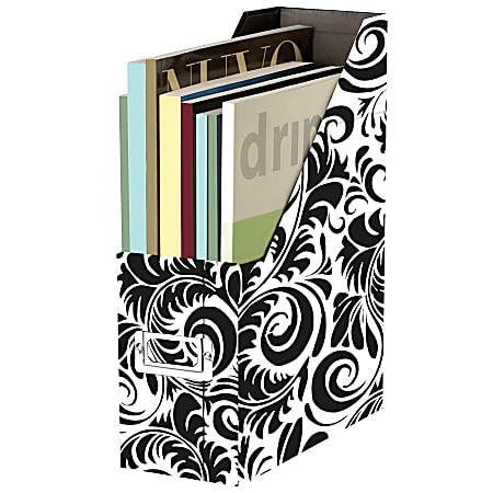 Snap-N-Store™ 50% Recycled Magazine File, Letter Size, Scroll