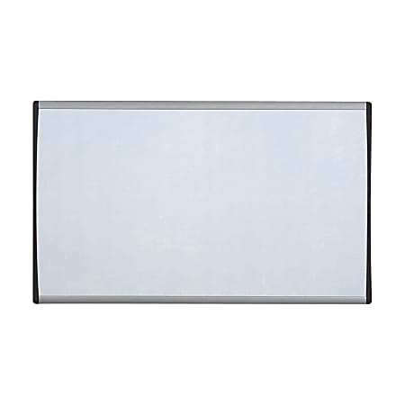 Quartet® ARC™ Magnetic Dry-Erase Cubicle Whiteboard, 18" x 30", Aluminum Frame With Silver Finish