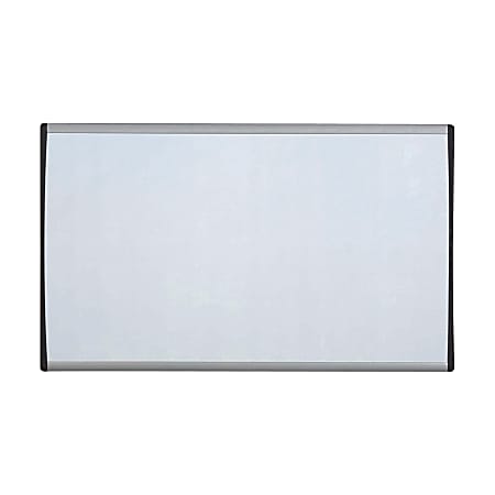 Quartet ARC Magnetic Dry Erase Cubicle Whiteboard 18 x 30 Aluminum Frame  With Silver Finish - Office Depot