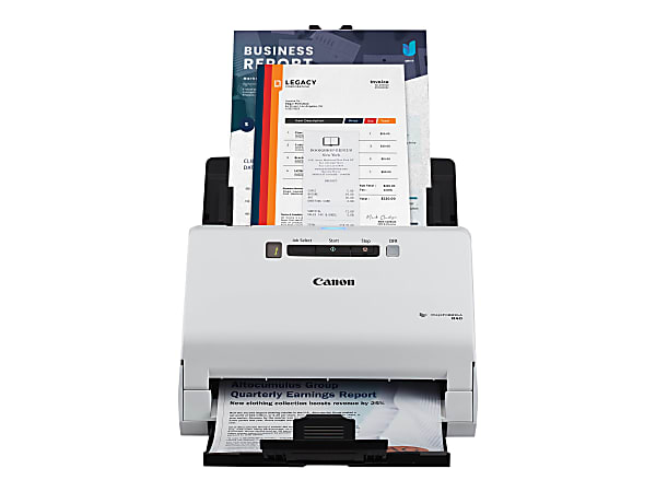 Canon imageFORMULA R40 - Receipt Edition - document scanner - CMOS / CIS - Duplex - A4 - 600 dpi - up to 40 ppm (mono) - ADF (60 sheets) - up to 4000 scans per day - USB 2.0