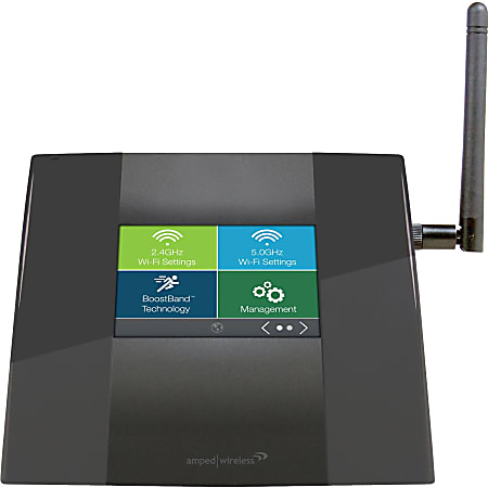 Amped Wireless TAP-EX2 IEEE 802.11ac 750 Mbit/s Wireless Range Extender - 2.40 GHz, 5 GHz - 3 x Network (RJ-45) - Ethernet, Fast Ethernet - Wall Mountable, Desktop - 1 Pack