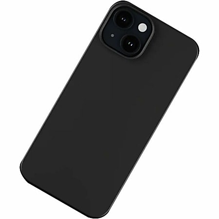 PEEL The Super Thin Magnetic iPhone 15 Case - For Apple iPhone 15 Smartphone - Black - Matte - Ding Resistant, Scratch Resistant