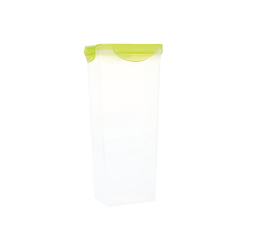 Kinetic Fresh Food Storage Container, 68 Oz, Clear/Green