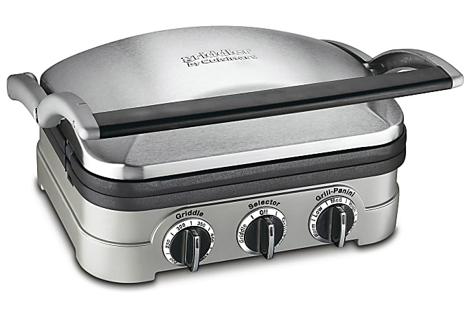 Cuisinart Griddler Multifunctional Indoor Grill 7 18 H x 11 12 W x