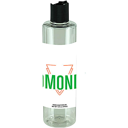 Custom 62% Alcohol Gel Hand Sanitizer, 10 Oz Bottle