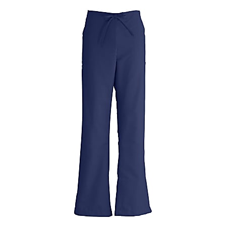 Medline ComfortEase™ Ladies' Modern-Fit Cargo Scrub Pants, 3X, Midnight Blue