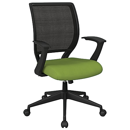 Office Star™ Work Smart Mesh Task Chair, Green/Black