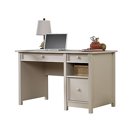 Sauder® Cottage Desk, Cobblestone Gray