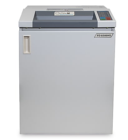 Formax FD 8300HS 8-Sheet High-Security Micro-Cut Deskside Shredder, FD8300HS