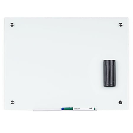 Bi-silque Dry-Erase Glass Board - 24