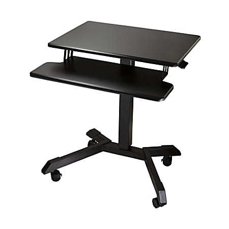 Victor® DC550 26"W Mobile Adjustable Standing Desk With
