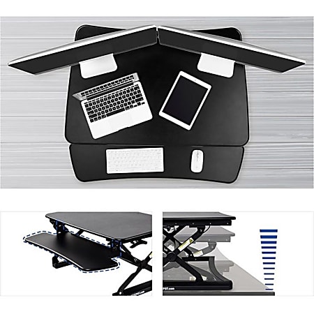 FlexiSpot M2 Height Adjustable Standing Desk Riser With