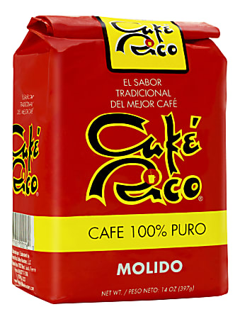 Cafe Rico Ground Coffee, Medium Roast, 14 Oz Per Bag