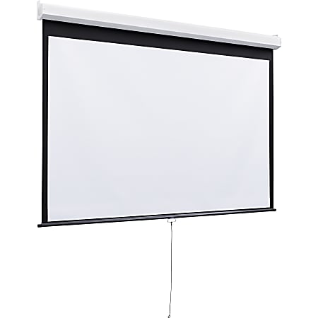 Draper Luma 2 - Projection screen - ceiling mountable, wall mountable - 133" (133.1 in) - 16:9 - Fiberglass Matt White - white