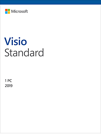 Visio Standard 2019, For 1 Device, For PC, Product Key