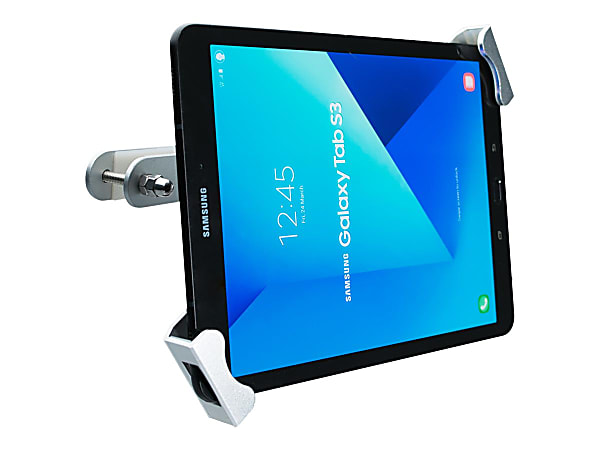 CTA Digital Car Headrest Tablet Security Mount Rotates 360Deg - 14" Screen Support - 1
