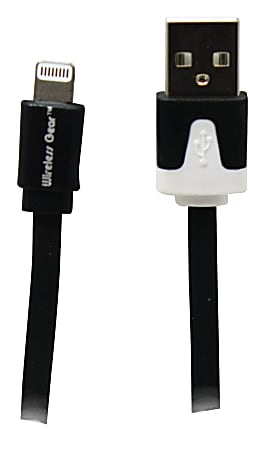 Wireless Gear Lightning USB Cable For Apple® iPhone® 6/6 Plus, 3.2', Black