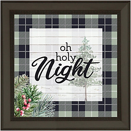 Timeless Frames® Holiday Art, 12” x 12”, Oh Holy Night
