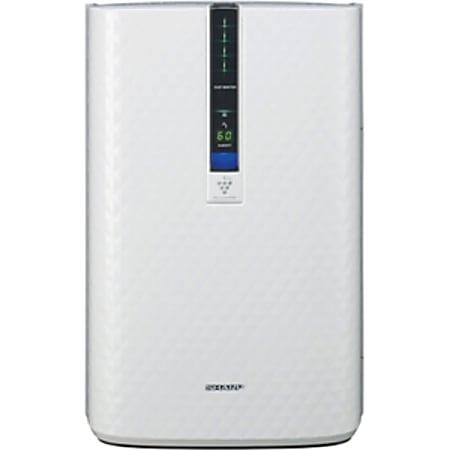 Sharp Plasmacluster KC 850U Air Purifier 254 Sq. ft. White