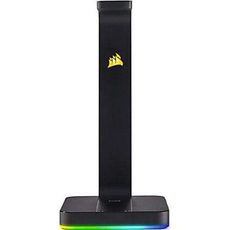 Corsair ST100 RGB Premium Headset Stand With 7.1 Surround Sound Wired Headset Mobile Phone Charging Capability USB 3.1 Gen 1 Type A 2 x