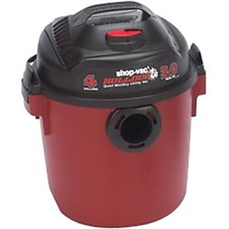 Shop-Vac BullDog Portable Vacuum Cleaner - 1491.40 W Motor - 190 W Air Watts - 4 gal - 6 ft Cable Length - Foam - 920.1 gal/min - AC Supply