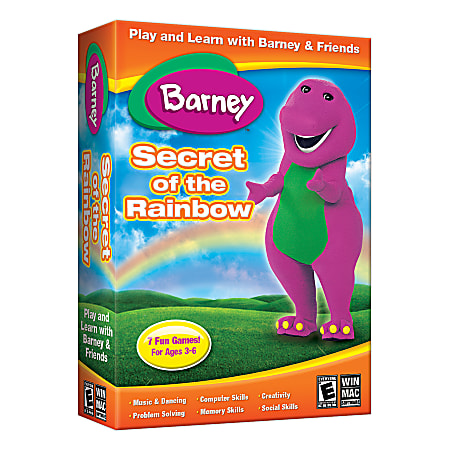 Barney — Secret Of The Rainbow, For PC/Mac, Traditional Disc