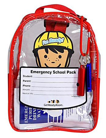 Get Ready Room Emergency Preparedness Pack, Student, SCK101