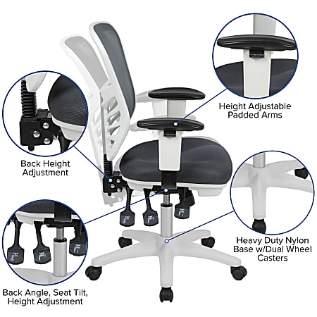 Carder online chair adjustments