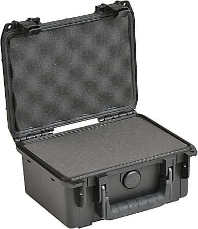 SKB Cases iSeries Small Protective Case With Foam, 8-1/2" x 6" x 6-1/4", Black