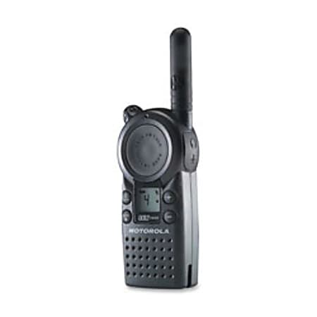 Motorola® Solutions CLS Series 2-Way Radio, 4-Channel, Black