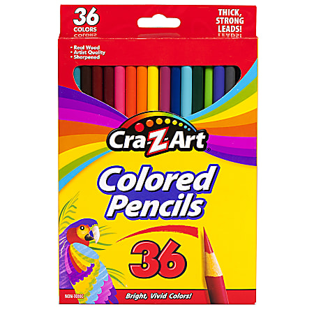 Crayola Color Pencils Set Of 36 Colors - Office Depot