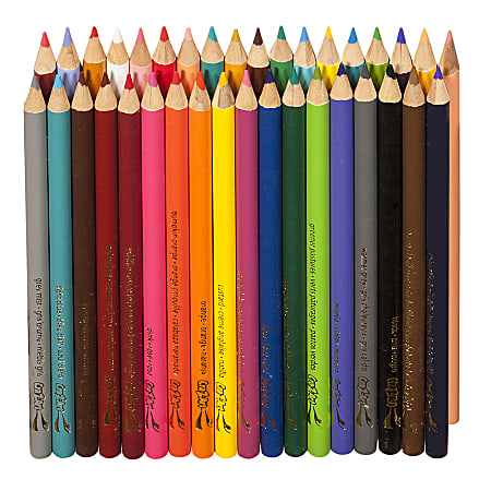 Cra-Z-Art Classic Colored Pencils, 3.3 mm, Assorted Colors, Pack Of 36  Pencils