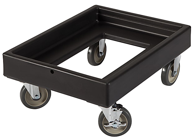 Cambro Camdolly For UPC300/1318CC Food Pan Carriers, 10-1/2"H x 25-1/2"W x 19-1/4"D, Black