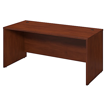 Bush Business Furniture Components Elite Desk, 66"W x 30"D, Hansen Cherry, Premium Installation