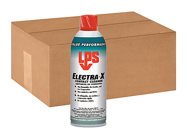 Electra-X Contact Cleaner, 12 oz Aerosol Can