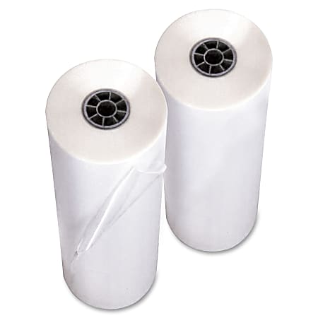 NAP I GBC Thermal Laminating Film 2 Pack Rolls 25 x 250' 3 Mil 1-Inch Poly-In Core 3000024 